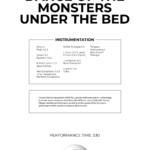 Dance of the Monsters Under the Bed - Concert Band arrangement by Arthur Breur