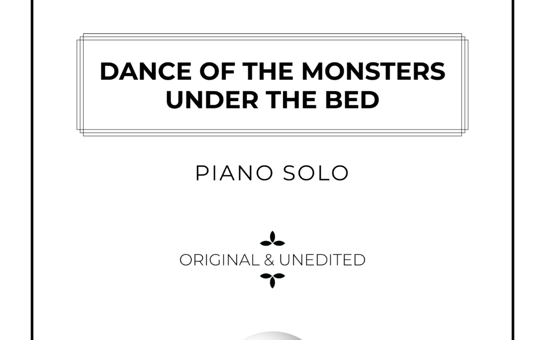 Sheet Music cover for Dance of the Monsters Under the Bed