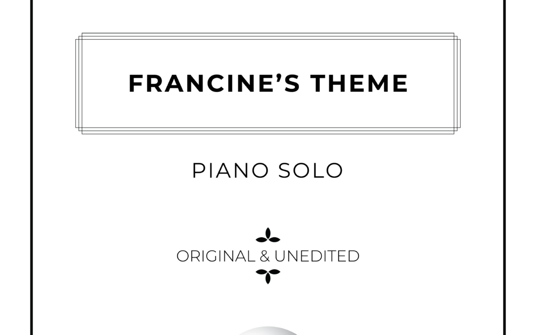Francine's Theme - Piano Solo Sheet Music - Arthur Breur