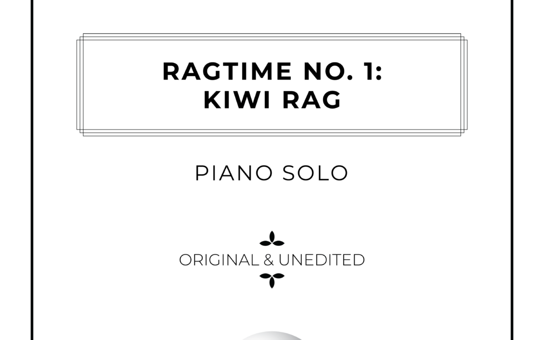 Ragtime No. 1: Kiwi Rag - Piano Solo Sheet Music - Arthur Breur