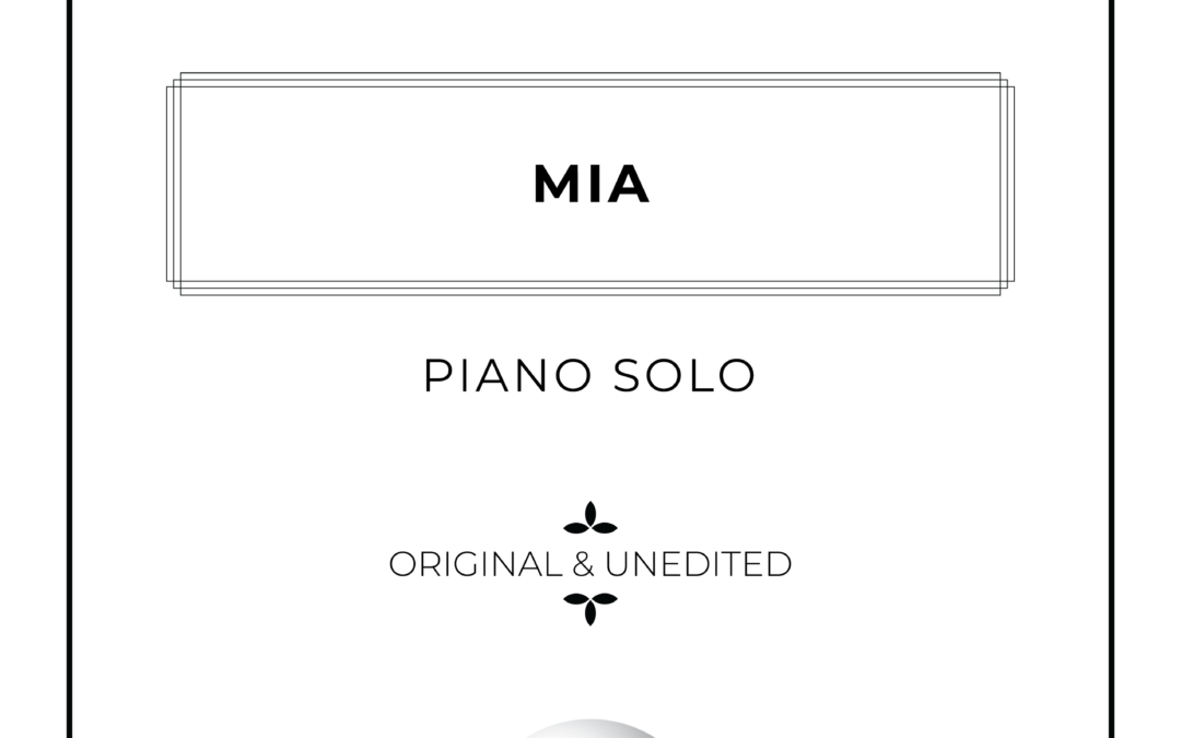 Mia - Easy Piano Solo Sheet Music